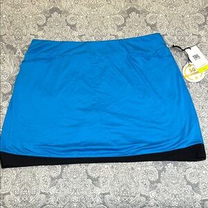 Tail White Label Cozumel Blue Bubble Skort for golf/Athletic Wear